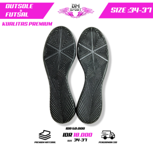 Outsol Futsal Polos Sol Sepatu Futsal Anak-Anak Size 3435363738 Outsol Futsal