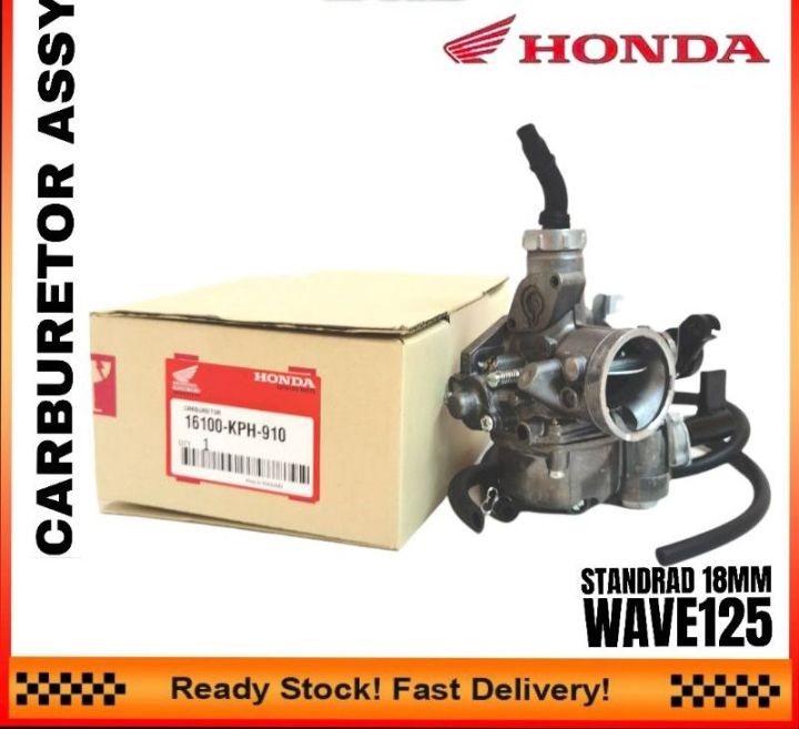 WAVE125 WAVE125S WAVE125X 18MM KEIHIN THAI HONDA CARBURETOR ASSY 16100 ...