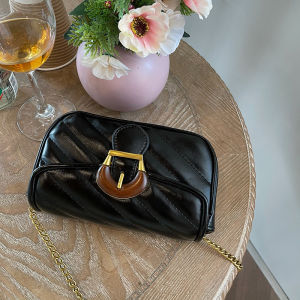 Light luxury small bag crossbody shoulder bag small fragrance style embroidered chain retro temperament trendy square bag