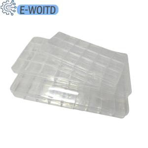 【E-WOITD】 1ชิ้นกล่องใส่เครื่องประดับต่างหูลูกปัดแบบสกรูเคสแบบตะแกรง18 32 36ช่องพลาสติกใสสำหรับจัดเก็บและจัดระเบียบ