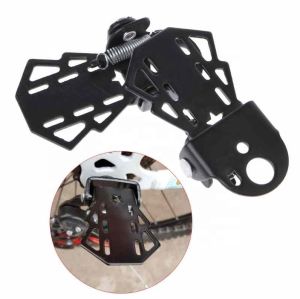 1Pair Bike Rear Fold Pedal MTB Road Bike Foldg Footrests Cyclg Accessories