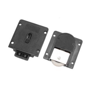 Nhựa/Hợp kim cửa trượt con lăn cho tủ cổ điển cung cấp hỗ trợ ổn định và phong trào cho cải tạo nhà