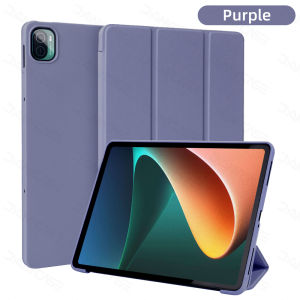 Tablet Case For Xiaomi Pad 5/6 Pro 11inch Xiaomi Pad 7/7 Pro 11.2inch Support Magnetic Charging Auto Wake Up For Xiaomi Pad 6S Pro 12.4inch Mi Pad Flip Shell Tri-fold Silicone Cover