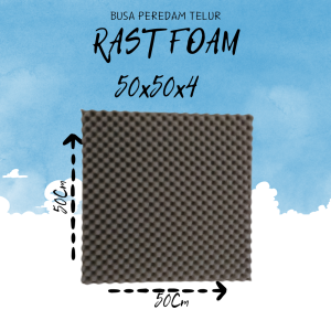 busa peredam suara telur ruangan ukuran 50x50x4cm