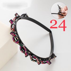 ที่คาดผมน่ารักๆ สไตล์เกาหลี มีกิ๊บจัดเป็นช่อ ทำง่ายสวยมากๆๆ