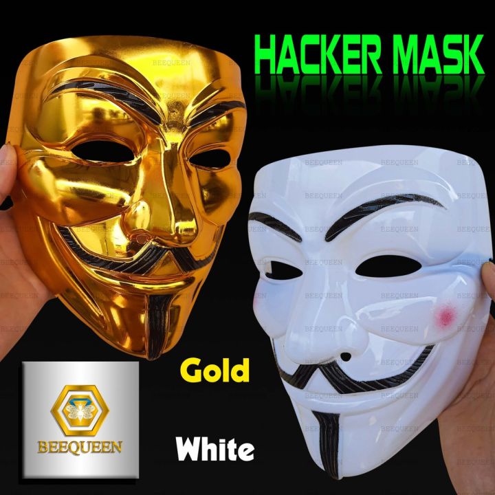 Mặt nạ hacker màu vàng đục – Đồ chơi trẻ em
