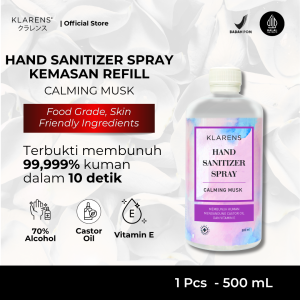 Hand sanitizer Klarens Refill Pink Rose 500ml