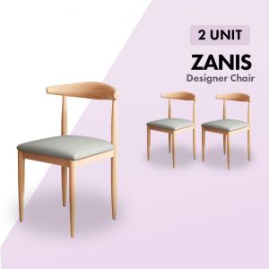 Furniture Farm : Zanis Dining chair / kerusi meja makan / kerusi belajar/kerusi kayu/nordic chair