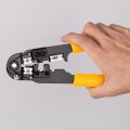 Deli Ethernet Crimper/Tang Crimping 8P RJ45 RJ11 EDL381008 /Alat Perkakas. 