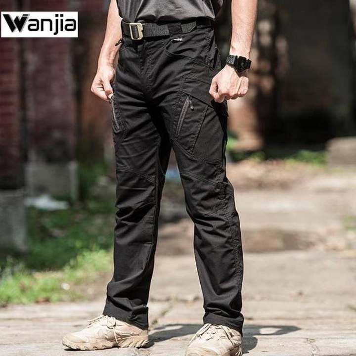 IX9 Waterproof tactical War Game Cargo pants mens silm Casual Pants ...