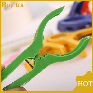 [Buytra] 8ps set Hanger Clips Large Plastic Windproof Beach Towel Clothes Pins Spring Clamp Clothespin Powerful Hot New Cheap