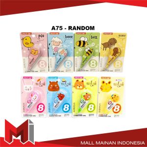 MallMainan-A75 Correction Tape Students Tipex Kertas Perlengkapan Sekolah Karakter Hewan Lucu