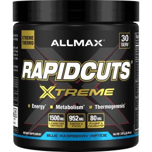 All Max Nutrition Rapid Cut Extreme Fat Burner (30 Servings) -Pembakar lemak amino acid BCAA supplement Whey protein Vitamin Fat Burner Weight Lost pembakar lemak Lean ALL MAX -Free Sample