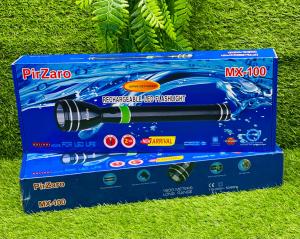 DC-100 Japan Torch Light Long Range Led Rechargeable 5 Battery Aluminum Flash Torch Light Led Flash Light Warranty