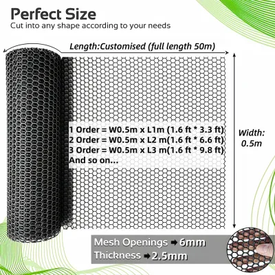 50cm/1m/2m Plastic Safety Net Balcony Railing Protection Net Baby Halang Kucing Masuk Pe Mesh Plastik Jaring Pagar 阳台网