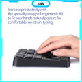 Zeus 2.4GHz 35 keys Mini Wireless Numeric Keypads Numpad For Laptop PC/OS/Android - Rechargeable Z-533. 