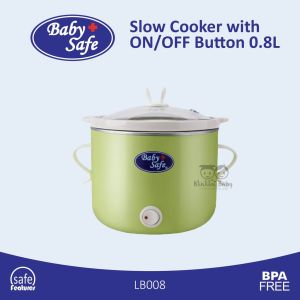 [ BISA COD ] Baby Safe Slow Cooker LB008 / penghangat makanan / buat makanan pendamping MP ASI