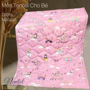🏳️🌈Mền Cho Bé Đi Học Lyocell Than Hoạt Tính Mềm Mát Chăn Bé Trần Bông Microfiber - Nemtot Bedding