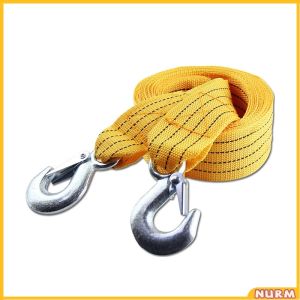 Nurm 3m Towing Rope Universal Car Tow Strap Rope with Safety Hook