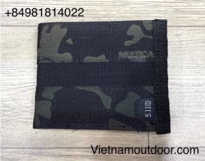 Ví Nam Cao Cấp 5.11 TACTICAL TRACKER BIFOLD MULTICAM Thời Trang Khóa YKK Bền Bỉ Chống Thấm Nước
