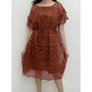 Ken-095 Dress Pesta Korean Look Elegant Vintage Look