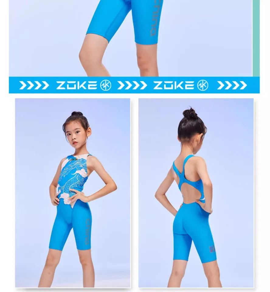 Kids Professional Swimwear One Piece Training Swimsuit Teen