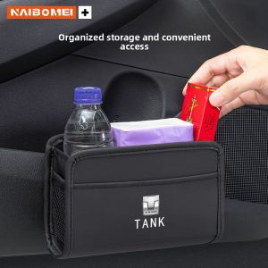 Tank 300 500 800 700 400 กล่องเก็บของประตูรถ ถังขยะแขวนด้านหน้าและด้านหลัง อุปกรณ์ตกแต่งภายใน