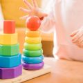 (ของแท้ USA) ของเล่นมอนเตสเซอรี่ หอคอยสีรุ้ง มอนเตสซอรี่ Rainbow Stacker Melissa & Doug Montessori Toy บล๊อคต่อ หลากรุ่น 576 567. 