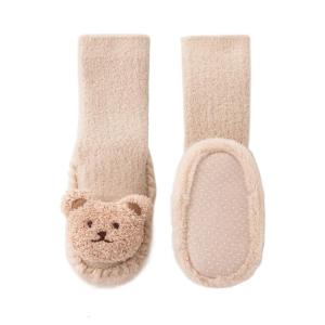 Ấm áp & mềm mùa đông trẻ sơ sinh dép đi trong nhà cho trẻ sơ sinh dày dép đi trong nhà cho trẻ mới biết đi họa tiết hình gấu trẻ em sàn giày dép