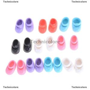 [COD] Technicolore 5คู่12ซม.ตุ๊กตารองเท้าอุปกรณ์เสริม KELLY Doll สับสนตุ๊กตารองเท้าเด็กของขวัญของเล่น