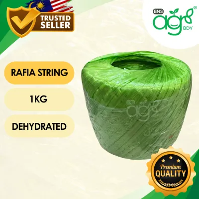 1kg AgroBuddy Dehydrated Raffia String Rope Plastic String | Tali Plastik Tanpa Air Tali Rafia 干性塑料绳