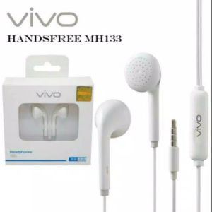 HEADSET / HANDSFREE MH 133 OPPO VIVO REALME SAMSUNG XIAOMI . SUARA BERSIH DAN BASS . BISA DIGUNAKAN UNUTUK SEMUA JENIS HANDPHONE
