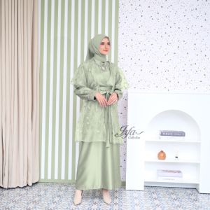 Dress Violin Silk Maxmara Luxury Tile Brokat Obi Belt Kimono Full Payet Gamis Kondangan