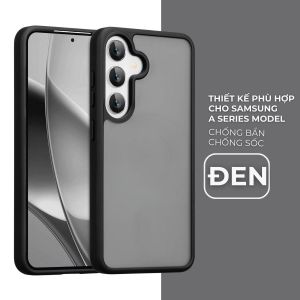 Ốp lưng Olie cho Samsung A36 A56 5g A16 A15 A25 A35 A26 A55 chống bẩn chống sốc chống ố vàng Matte