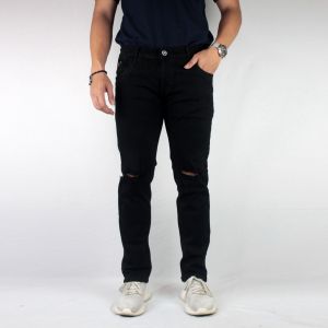 FIFTY ONE  DENIM -CELANA JEANS SKINNY BIOWASH BIOBLITZ SOBEK - CELANA PANJANG DENIM