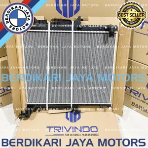 RADIATOR ASSY MITSUBISHI STRADA TRITON 2016 UP 2017 2018 2019 2020 2021 2022 2023 MANUAL TRANSMISI MERK TRIVINDO
