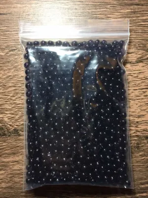 100 Grams (Approx: 900 Pcs) 6MM DIY Beads Crystal Smooth Round Bead