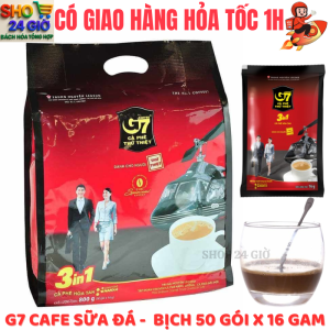 Cà phê sữa G7 3 in 1 - Bịch 50 Gói