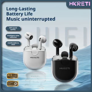 HKRETI original genuine Bluetooth 5.4 wireless earphones with ear design easy to operate and grip earphones