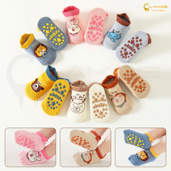 LAKOE%20Kaus%20Kaki%20Bayi%20Anti%20Slip%20Motif%20Hewan%20Kaos%20Kaki%20Lucu%20Baby%20Crew%20Socks%200-3th%20-%20Image%204