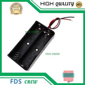 Case Holder Baterai Box 2 X 18650 Dengan Kabel 2 Slot