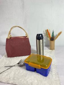 TAS BEKAL MAKANAN TEMPAT BEKAL ANAK ANAK LUNCH BAG TEMPAT PENYIMPANAN MAKANAN TAS LUNCH BOX RN88