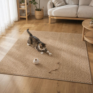 EDEN Imitation Sisal Carpet Woven Rug Non-Slip Floor Mat for Living Room Bedroom