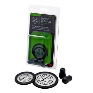 Littmann  Stethoscope อะไหล่อุปกรณ์เสริม Tunable Diaphragm Rim Assembly Kit 40016สีดำสำหรับ Classic III