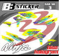 STRIPING PREMIUM Kawasaki Ninja R Ninja SS BISA HOLOGRAM List Sticker Variasi Nar 50. 