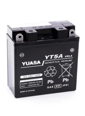 YUASA YT5A Motorcycle Battery