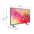 SAMSUNG ทีวี DU7000 สมาร์ททีวี 55 นิ้ว 4K Crystal UHD LED รุ่น UA55DU7000KXXT ปี 2024. 