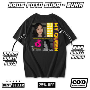 KAOS CUSTOM AESTHETIC 15 - BEBAS REQUEST PAKAI FOTO DAN NAMA SENDIRI - KAOS BUCIN STREETWEAR - KAOS VIRAL PRIA WANITA BAYAR DI TEMPAT (COD)
