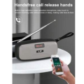 LP-V57 Radio Wireless Bluetooth USB TF card FM Radio Speakers Hands free Mini Speakers Removeable Li battery Speakers. 