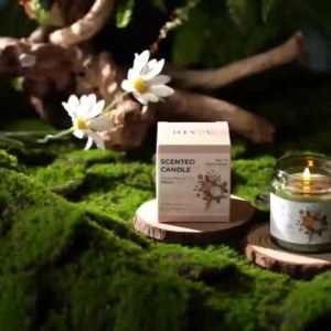 Scented Candle Home Fragrance Decoration With Gift Set for Souvenir Party Wedding Aromatpy